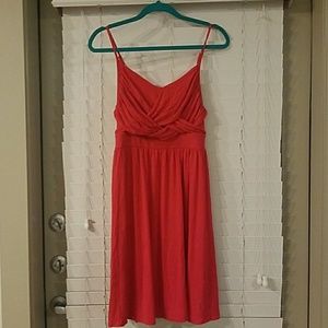 *3/$15* V-neck Woven Top Knot Dress